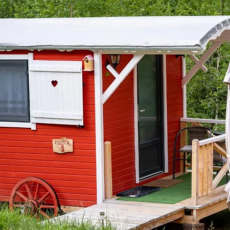 Red Tiny Campsite *